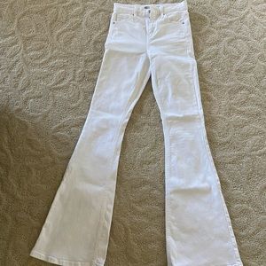 Topshop moto Jamie flare jeans